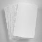 Preview: Büttenpapier Tischkarten, weiß, ca. 350 g/m²