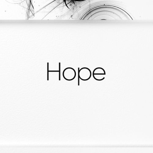 Kunstkarte "Hope" Kollektion "Peace of Mind"
